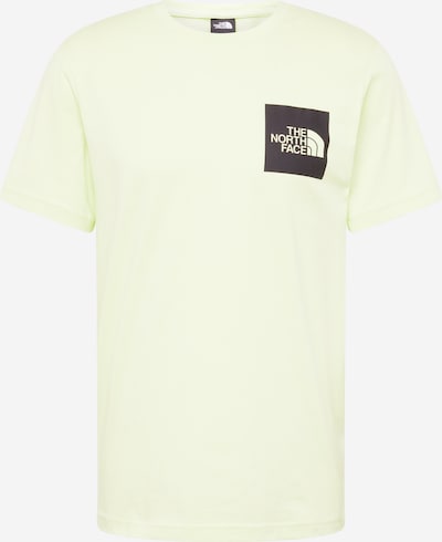 THE NORTH FACE T-Shirt in pastellgrün / schwarz, Produktansicht