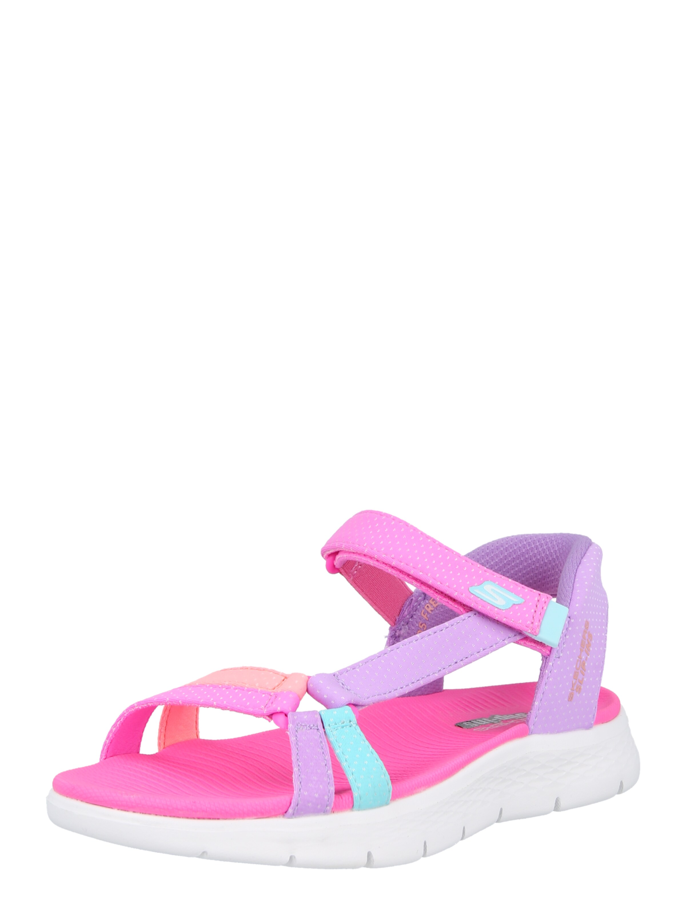 SKECHERS Sandaal 'GO WALK FLEX-LOTS OF S', värv lilla: eest vaates