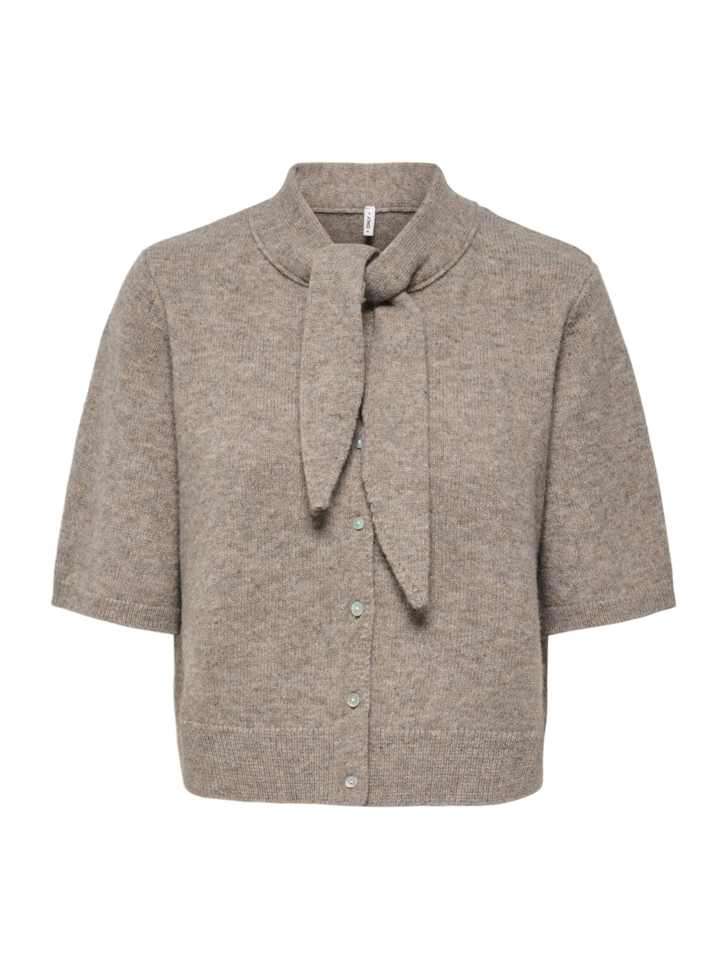 Cardigan 'ONLLANA' ONLY en gris : devant