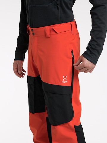 Haglöfs Regular Outdoorhose 'Elation GTX' in Rot