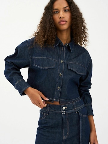 Ivy Copenhagen Shirt ' IVY-Brooke ' in Blauw: voorkant