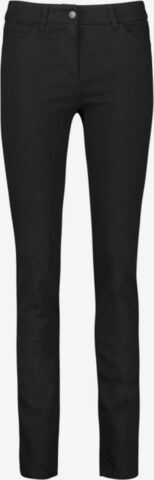 GERRY WEBER Skinny Jeans in Zwart: voorkant