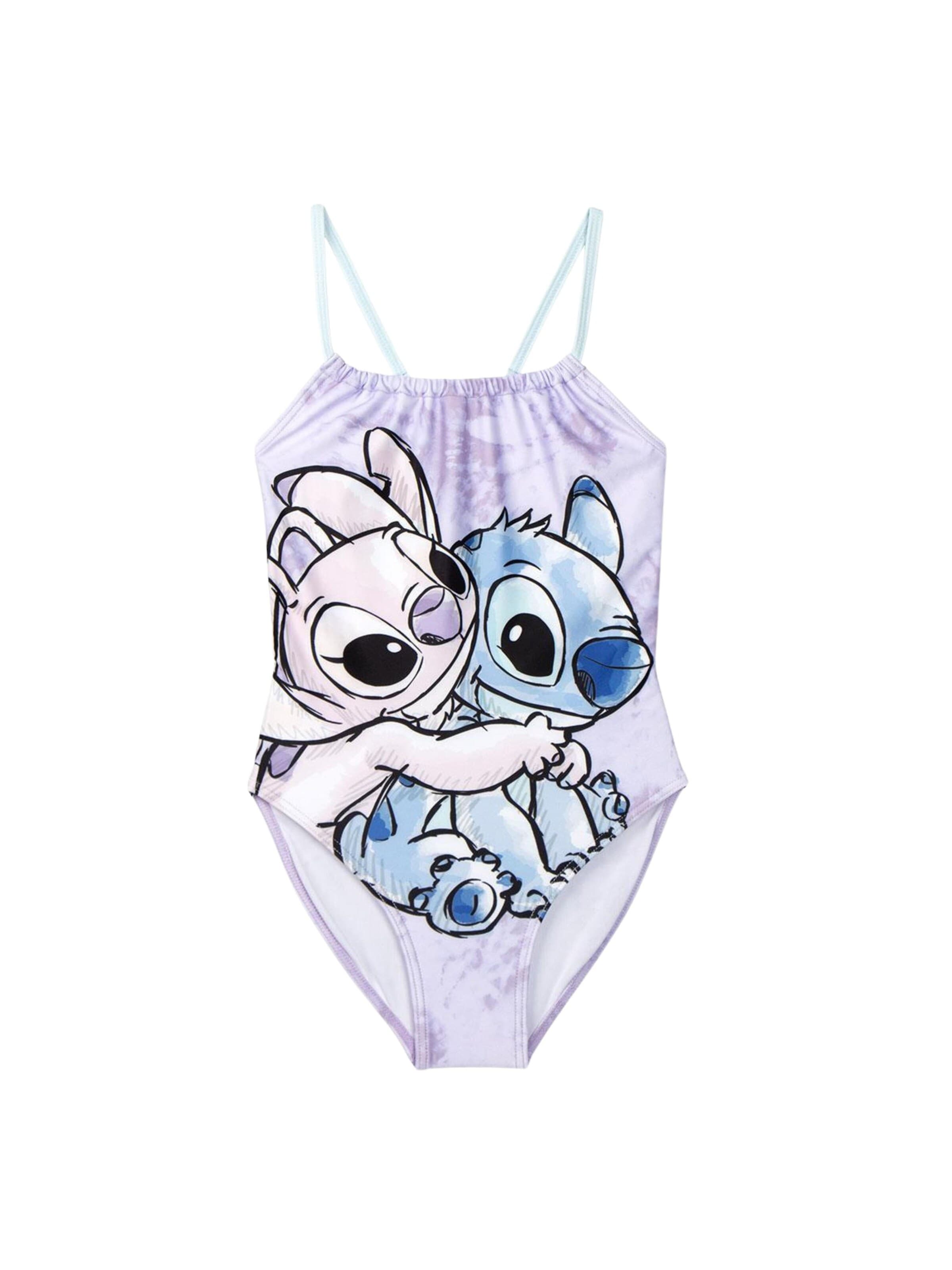 Maillot de bain 'Stitch' DISNEY en violet : devant