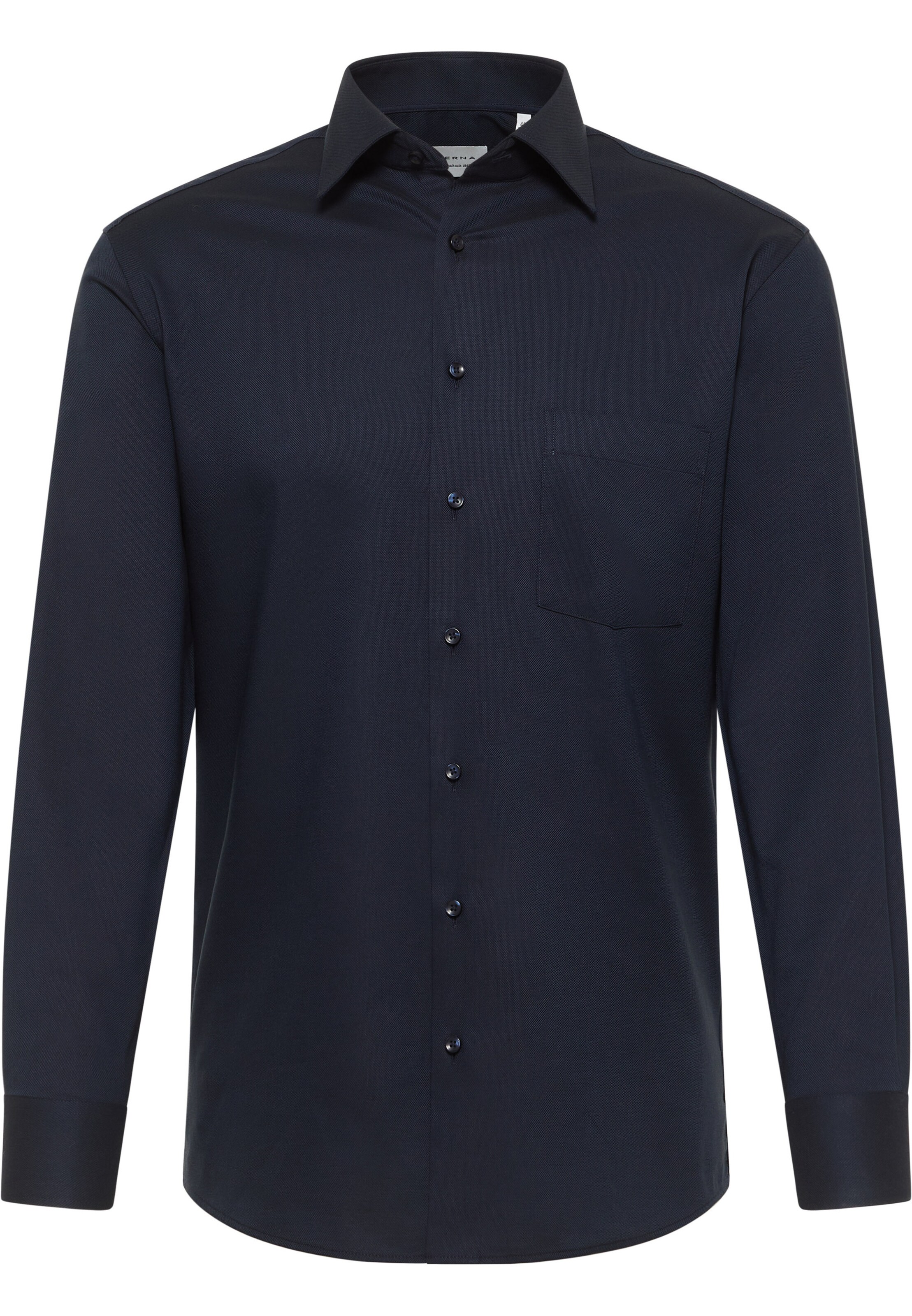 ETERNA Zakelijk overhemd in Blauw: voorkant