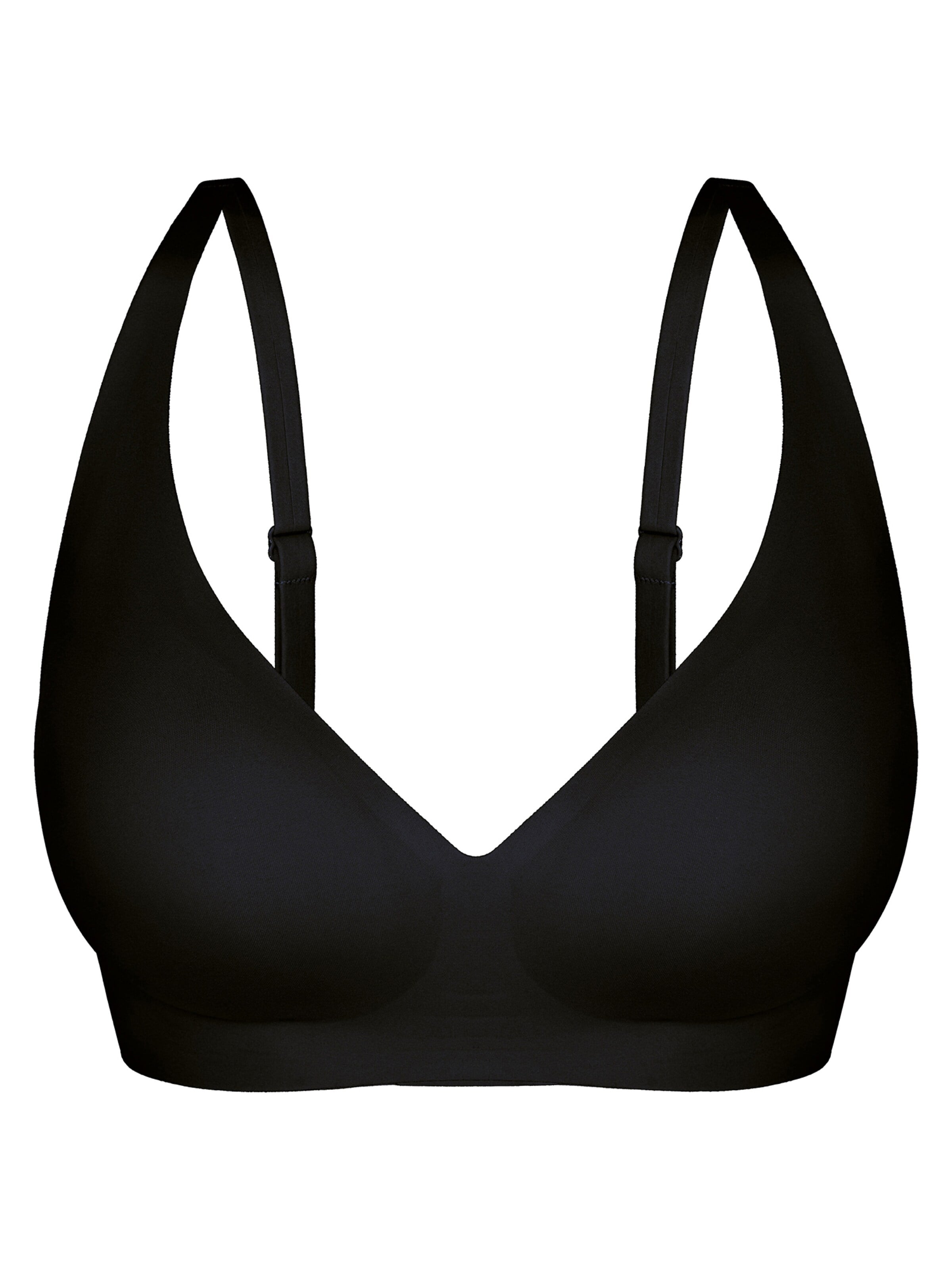 sassa Mieder 'Bonded Micro'‌ in Schwarz: Vorderseite