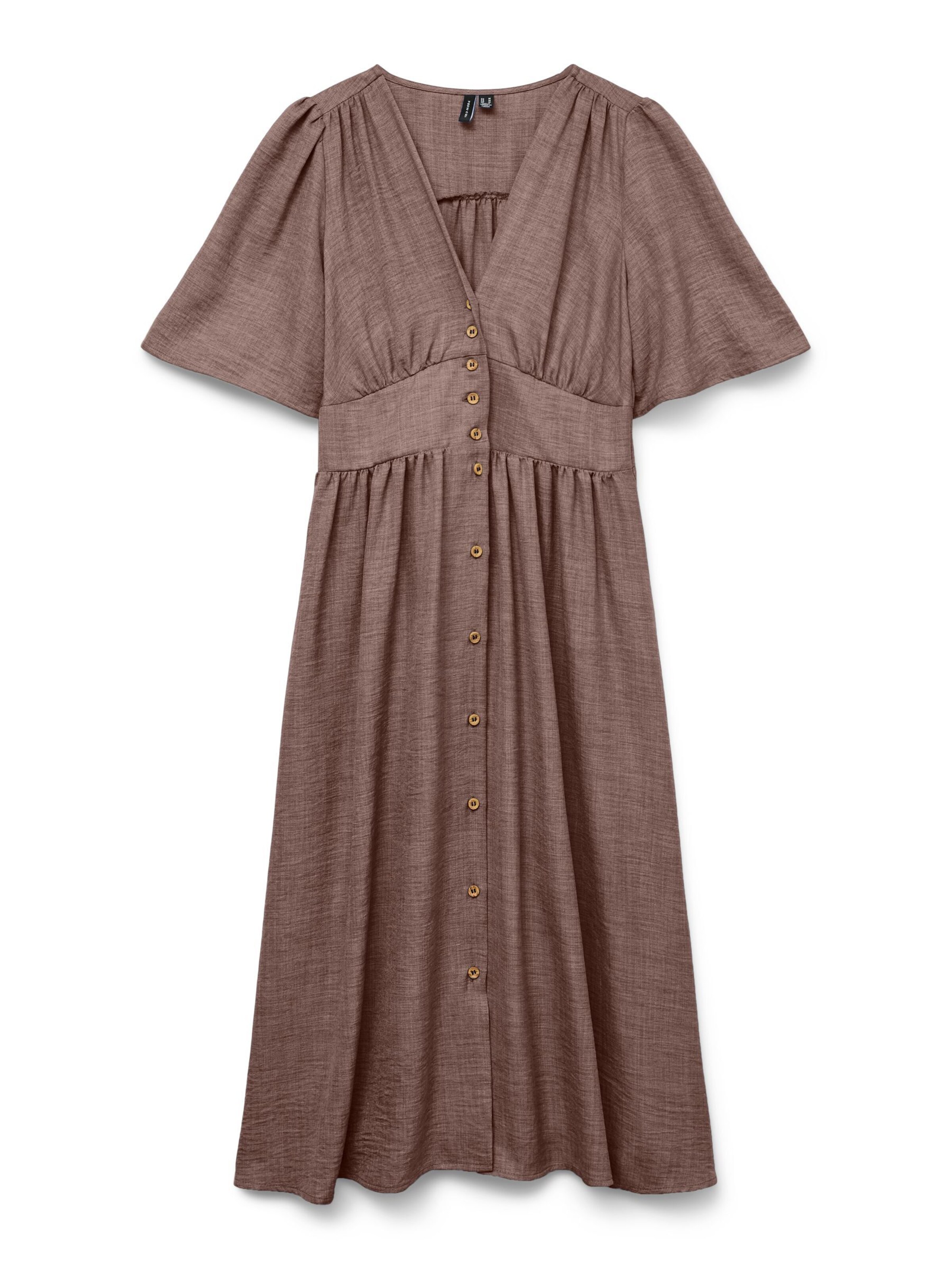 VERO MODA Dress 'VMMELANEY' in Brown: front