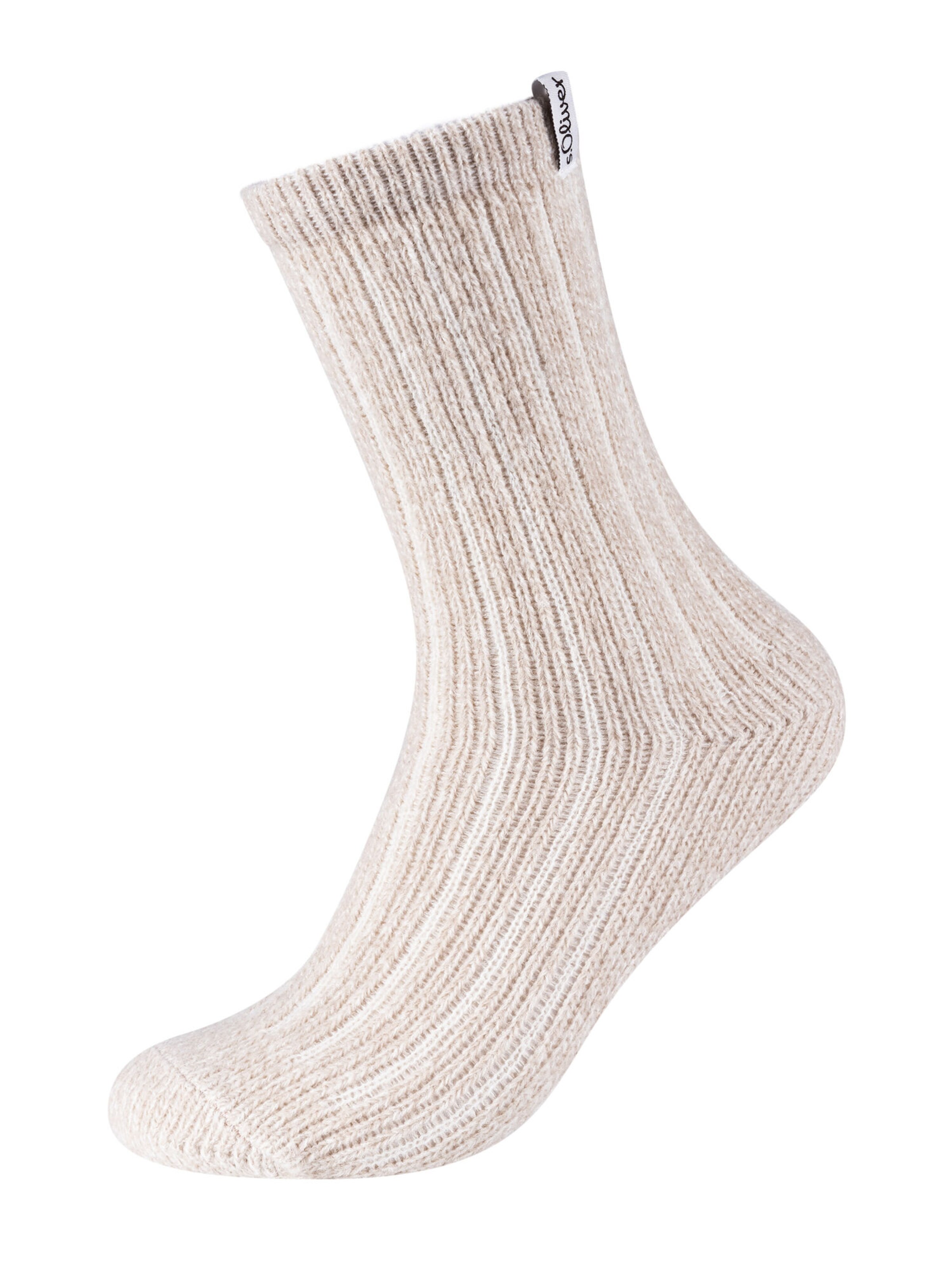 s.Oliver Socks in Beige
