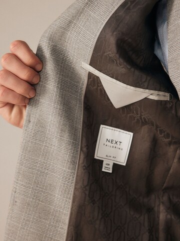 Next Slim Fit Sakko in Grau