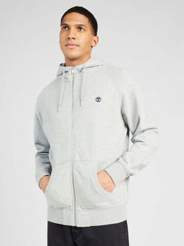 TIMBERLAND Sweat jacket in Grey: front