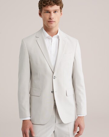 WE Fashion Slim Fit Sakko in Grau: Vorderseite
