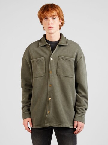 Champion Authentic Athletic Apparel Sweat jacket in Green: front