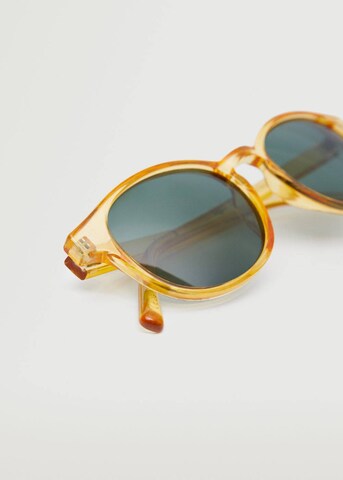 MANGO MAN Sunglasses 'Porter' in Yellow