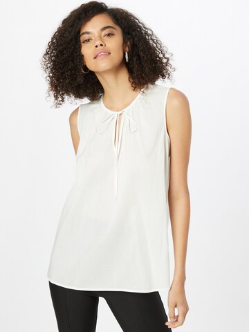 ESPRIT Blouse in Wit: voorkant