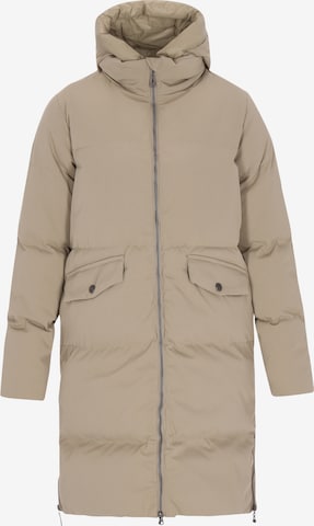 DreiMaster Vintage Wintermantel in Grijs: voorkant