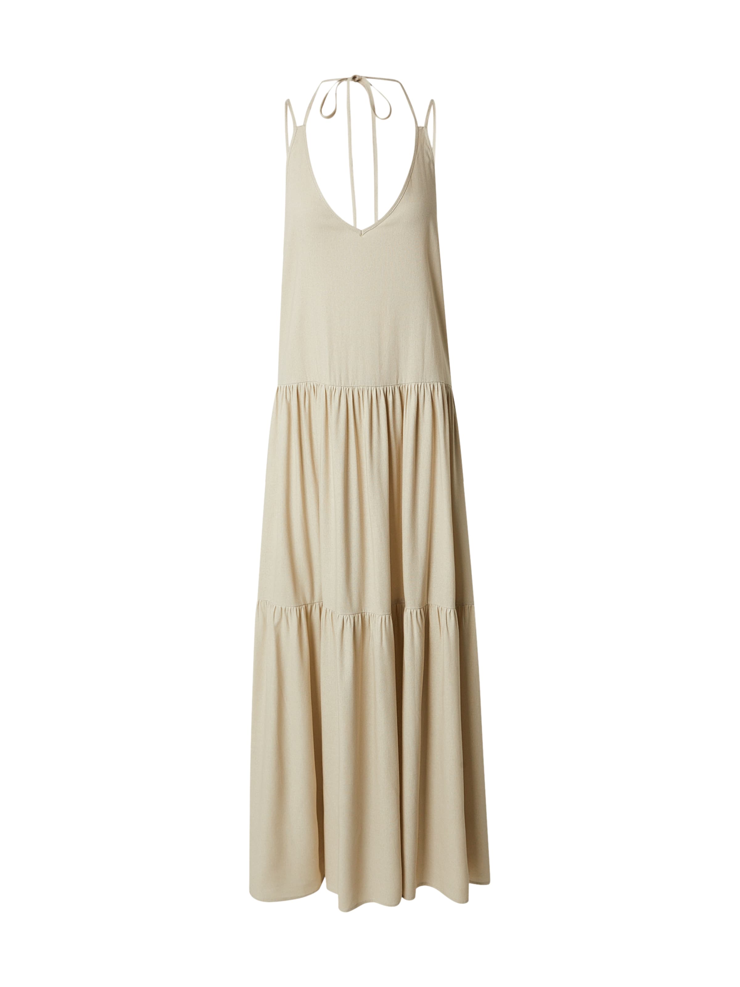 Robe Tatiana Zidekova en beige : devant