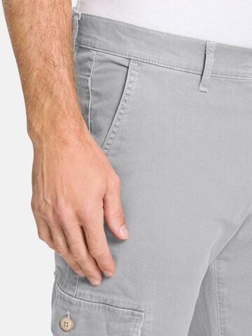 PIONEER Slim fit Cargo Pants 'Carlo' in Grey