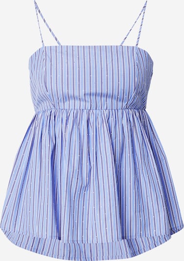 Palaidinė be rankovių 'ONLALVA' iš ONLY, spalva – tamsiai mėlyna jūros spalva / šviesiai mėlyna / balta, Prekių apžvalga