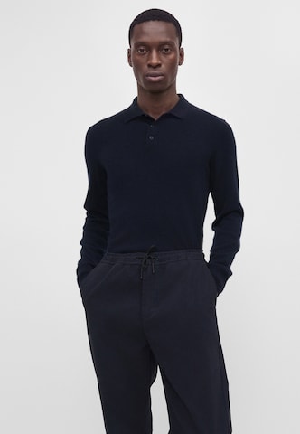 GUESS Tapered Broek 'AXEL' in Blauw