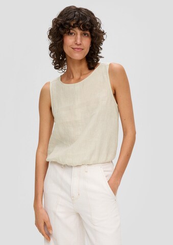 s.Oliver Blouse in Beige: front