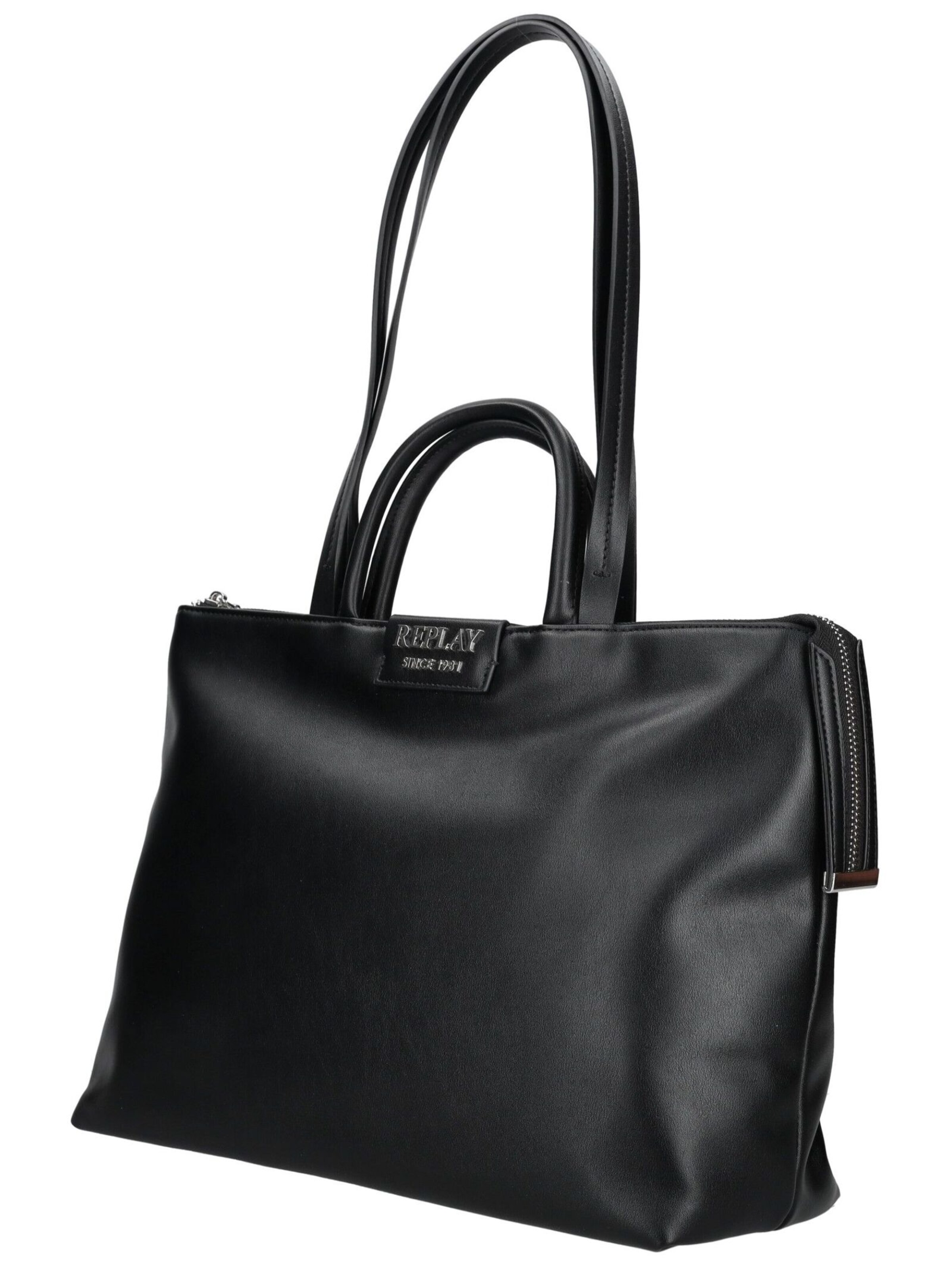 REPLAY Shopper in Black