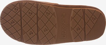 Bearpaw Slippers in Brown