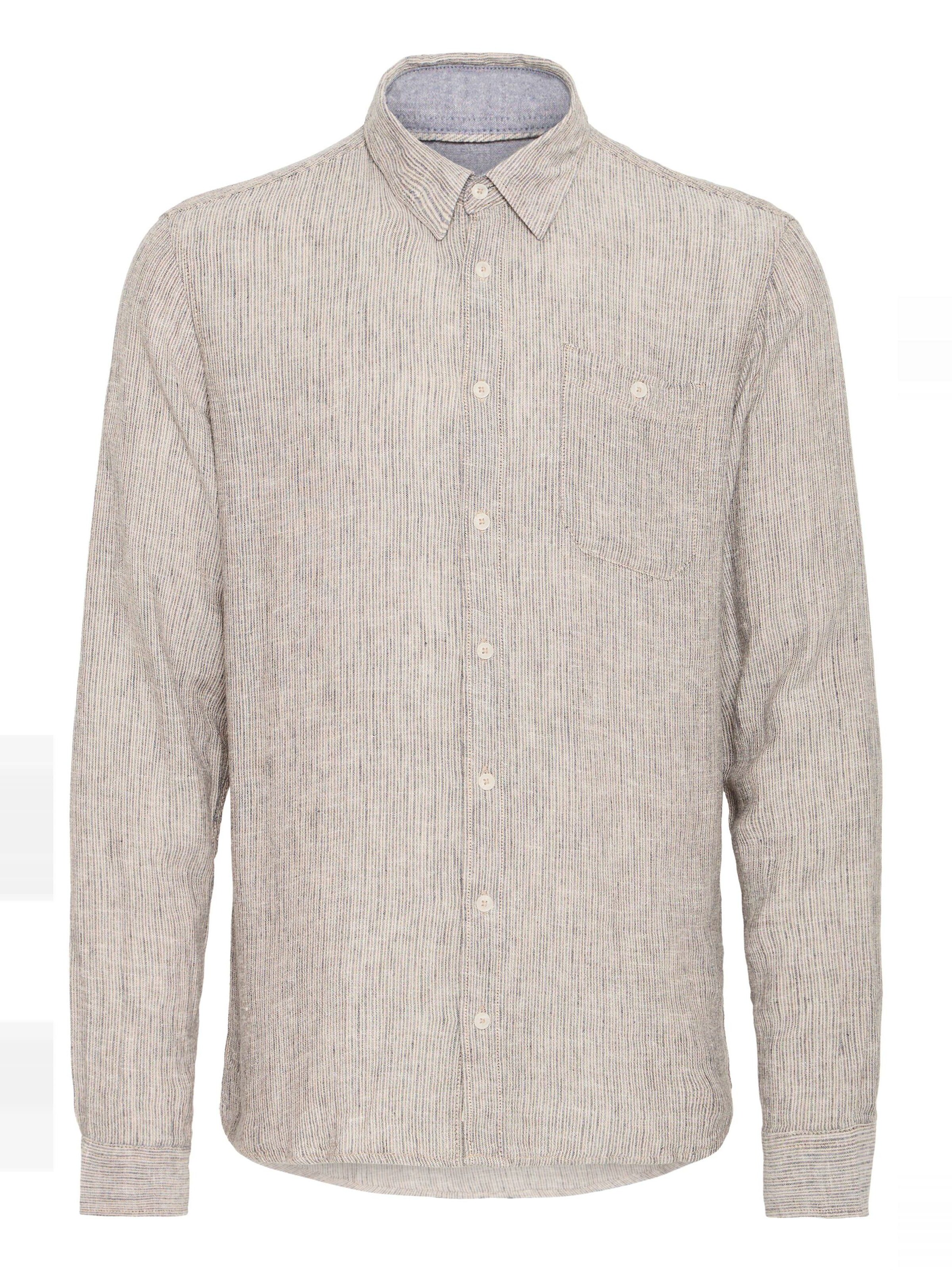 BLEND Hemd 'Bobby' in Braun: Vorderseite