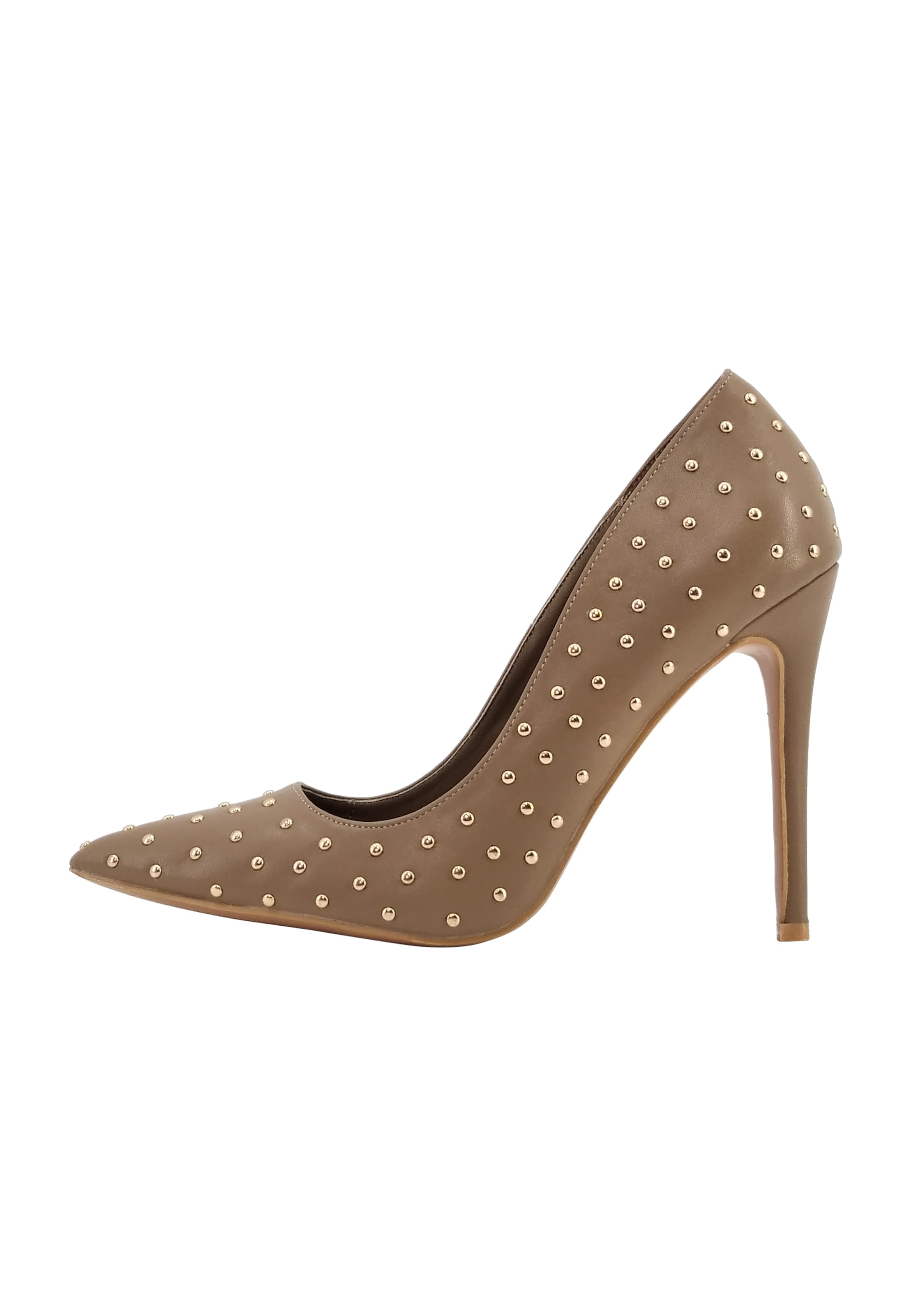 faina Pumps in Bruin: voorkant