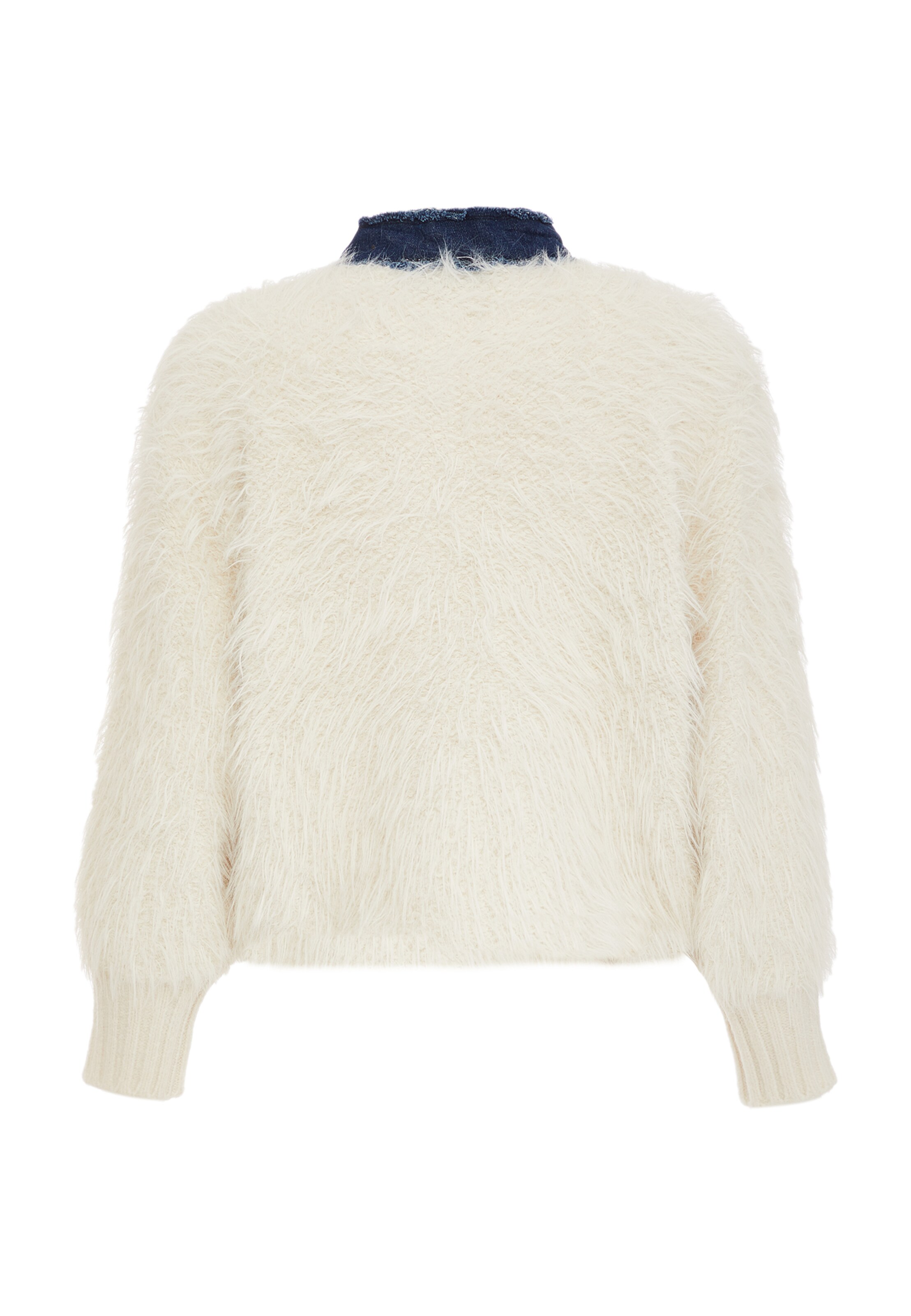 ALARY Knit Cardigan in White