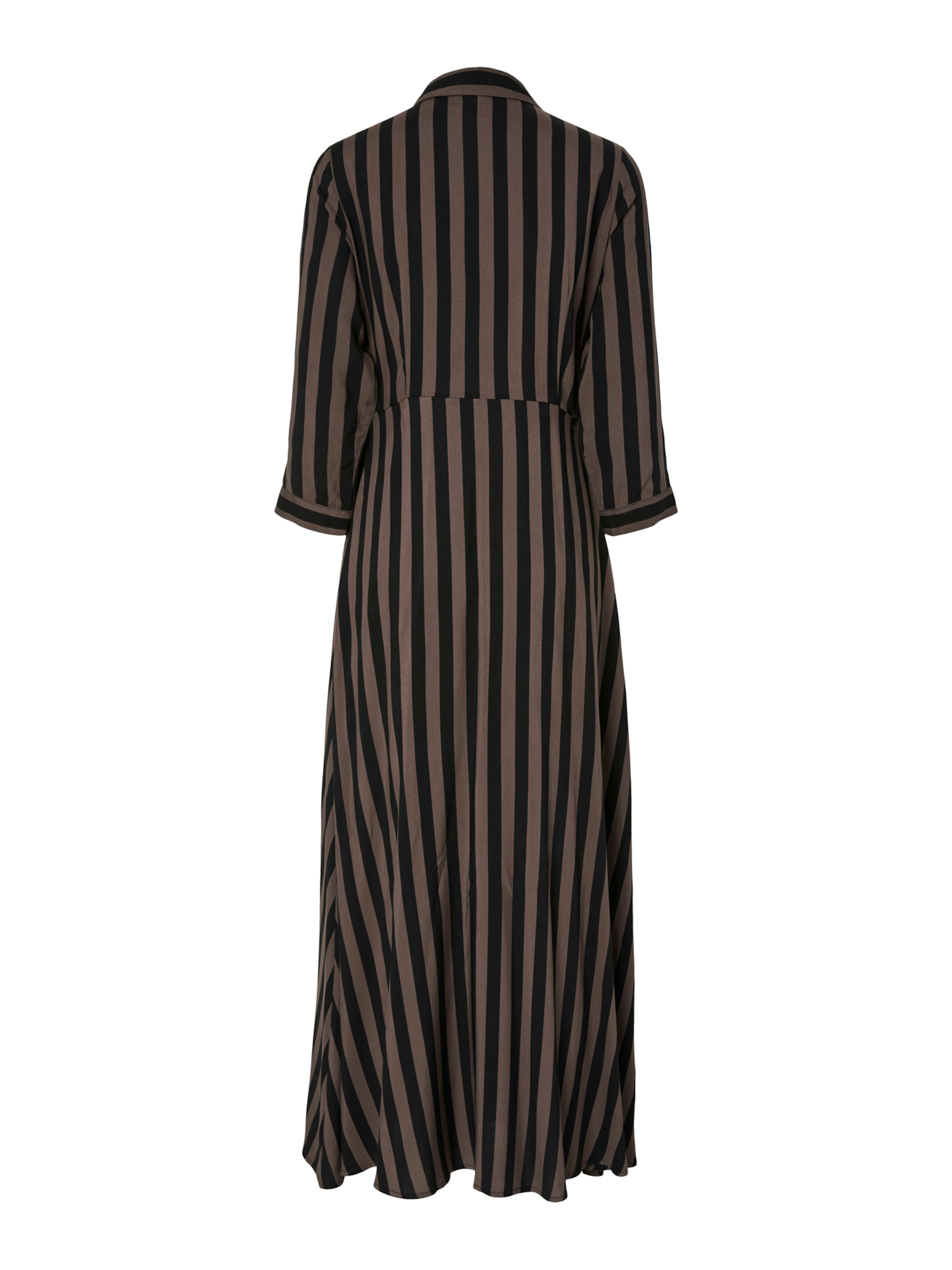 YAS Šaty 'YASSAVANNA' - Hnedá