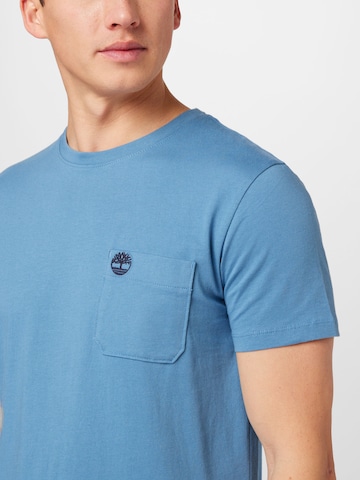 TIMBERLAND T-Shirt 'Dun-Riv' in Blau