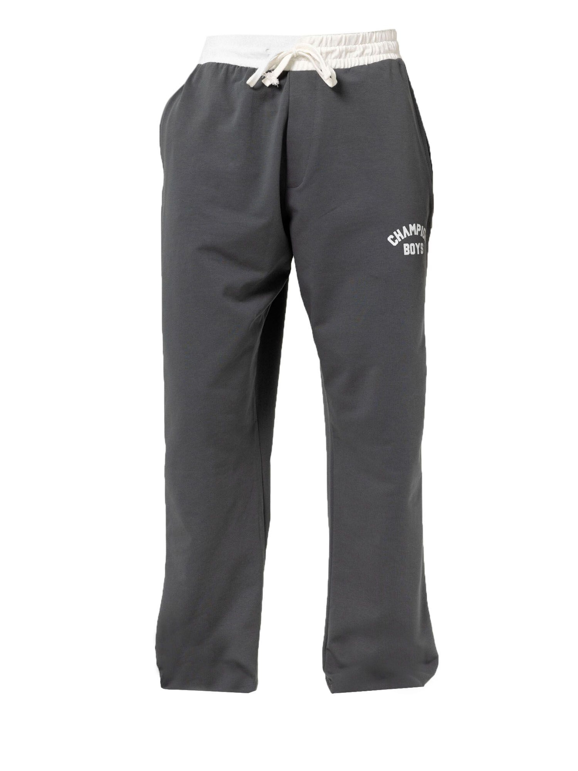 VAMOS CLO Püksid, värv hall: eest vaates