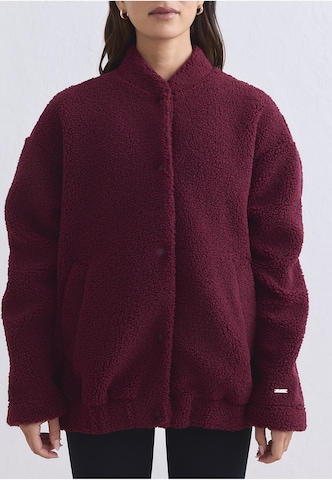 Aim'n - Casaco de velo funcional 'Pile Coach' em vermelho