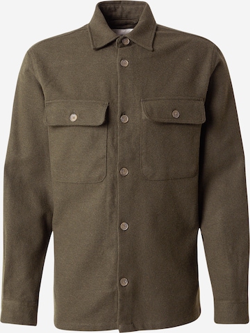 Chemise 'RAYLE' JACK & JONES en vert : devant