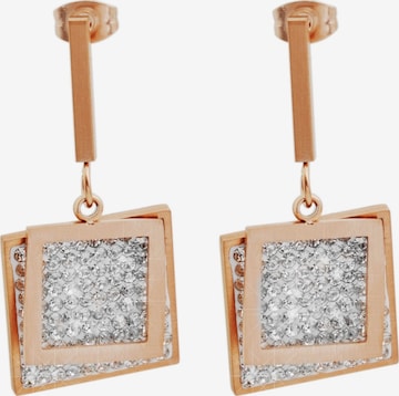 Akzent Earrings 'Almendra, langlebig' in Gold: front