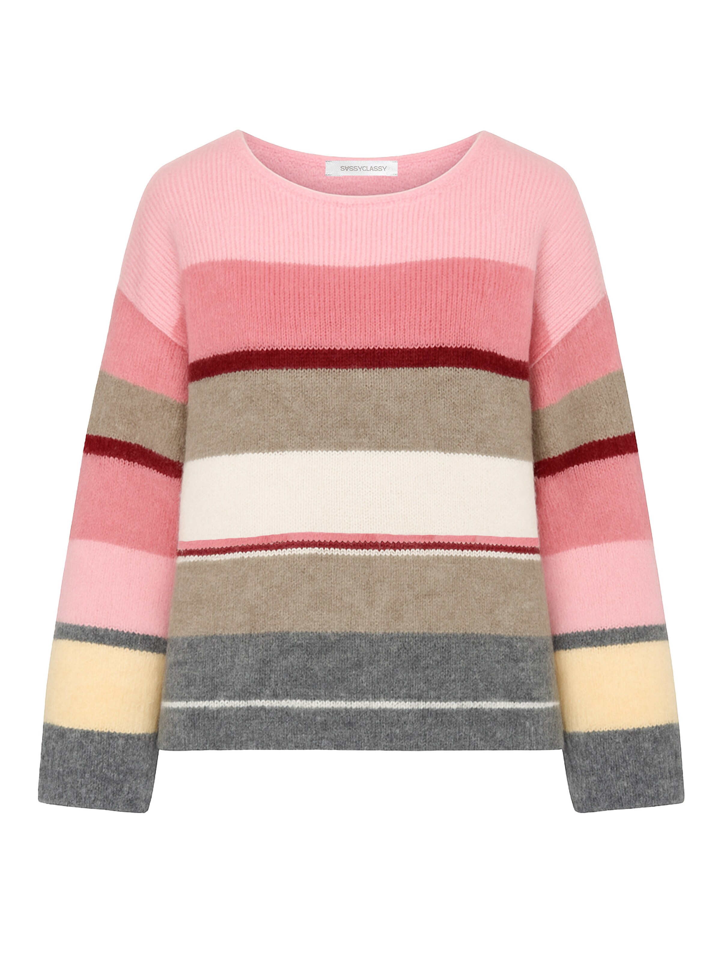 SASSYCLASSY Pullover in pink, Produktansicht