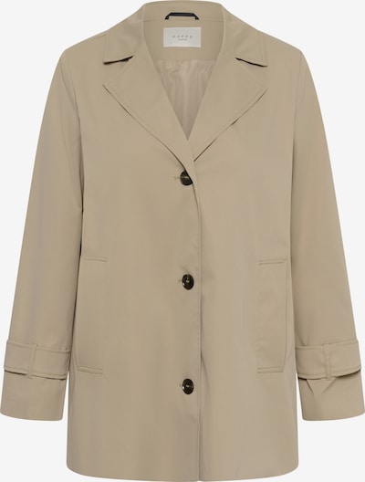 KAFFE CURVE Mantel 'KCJacky' in XXL in taupe, Produktansicht