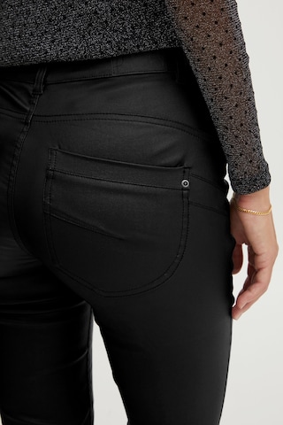 Regular Pantalon 'FRTALIN' Fransa en noir