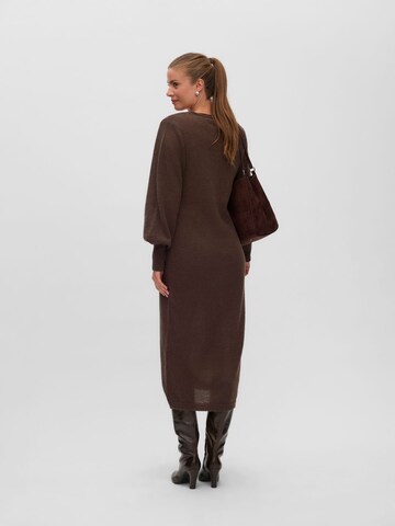 VERO MODA - Vestido de punto 'VMErica' en marrón