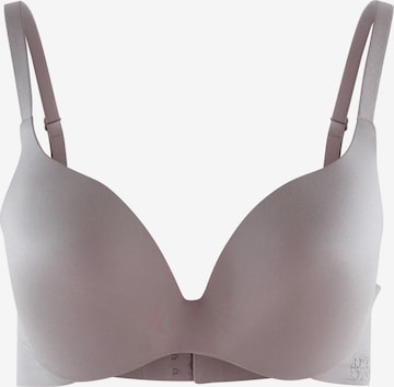 Royal Lounge Intimates T-shirt Bra 'Royal Fit' in Grey: front