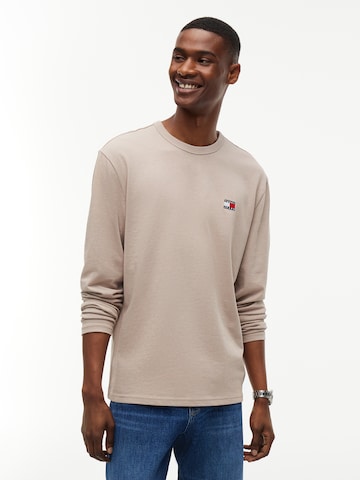 Tommy Jeans Majica | siva barva: sprednja stran