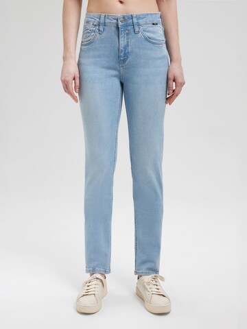 Mavi Skinny Jeans in Blue: front
