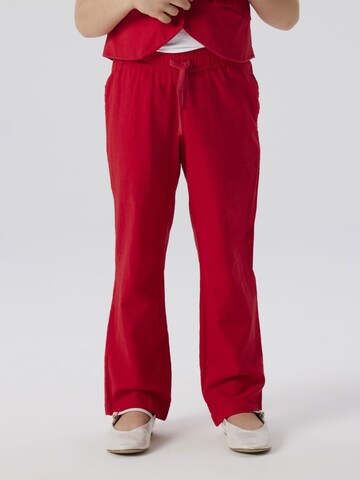 NAME IT Regular Trousers in Red: front