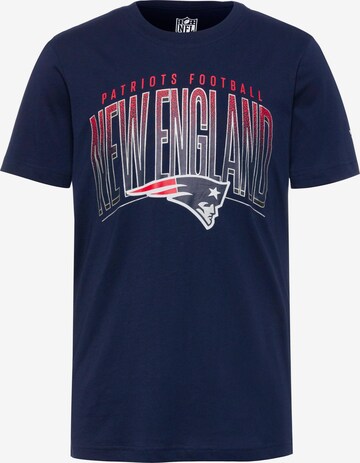 Fanatics Shirt 'New England Patriots' in Blau: predná strana