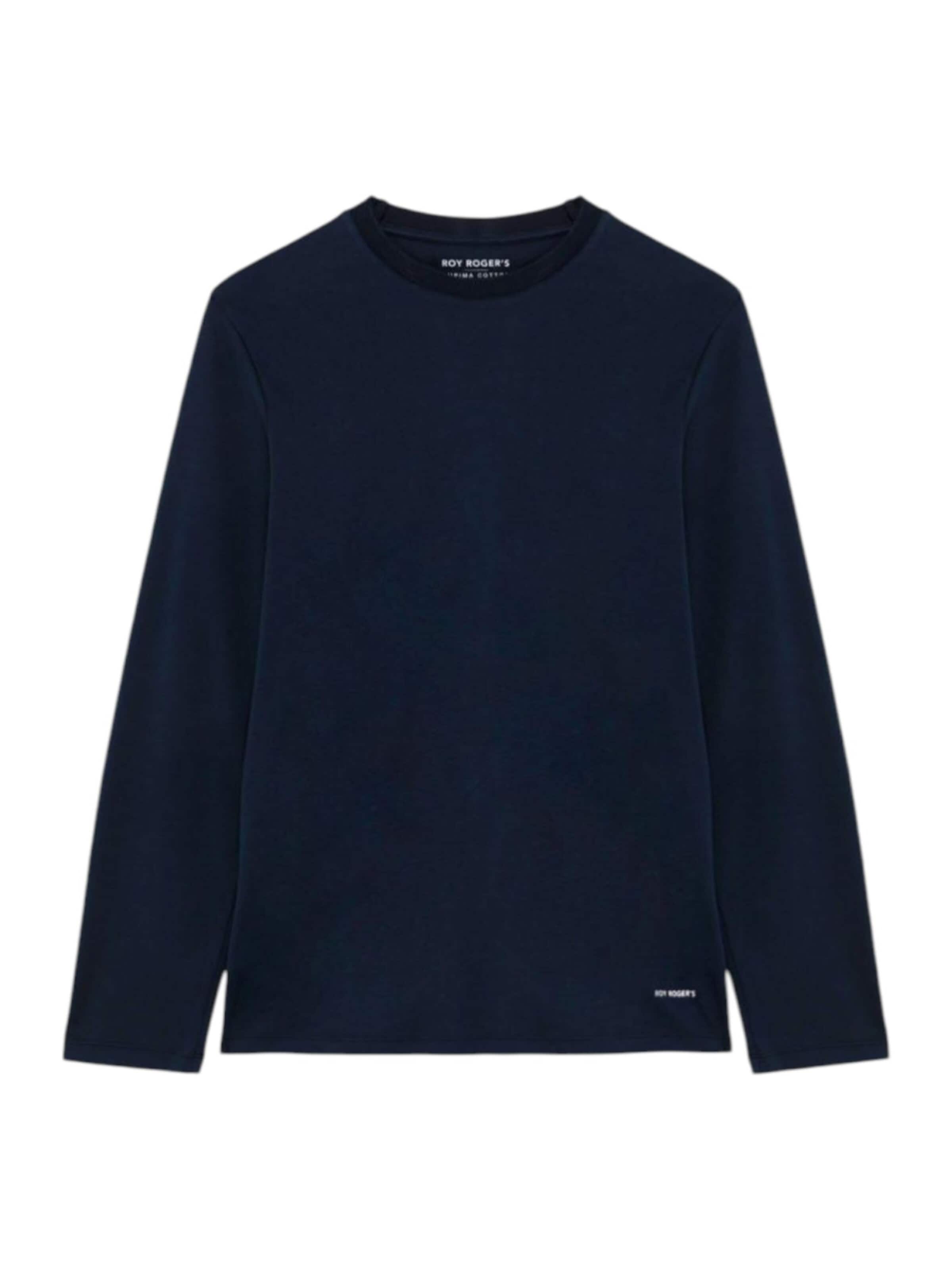 T-Shirt Roy Rogers en bleu : devant