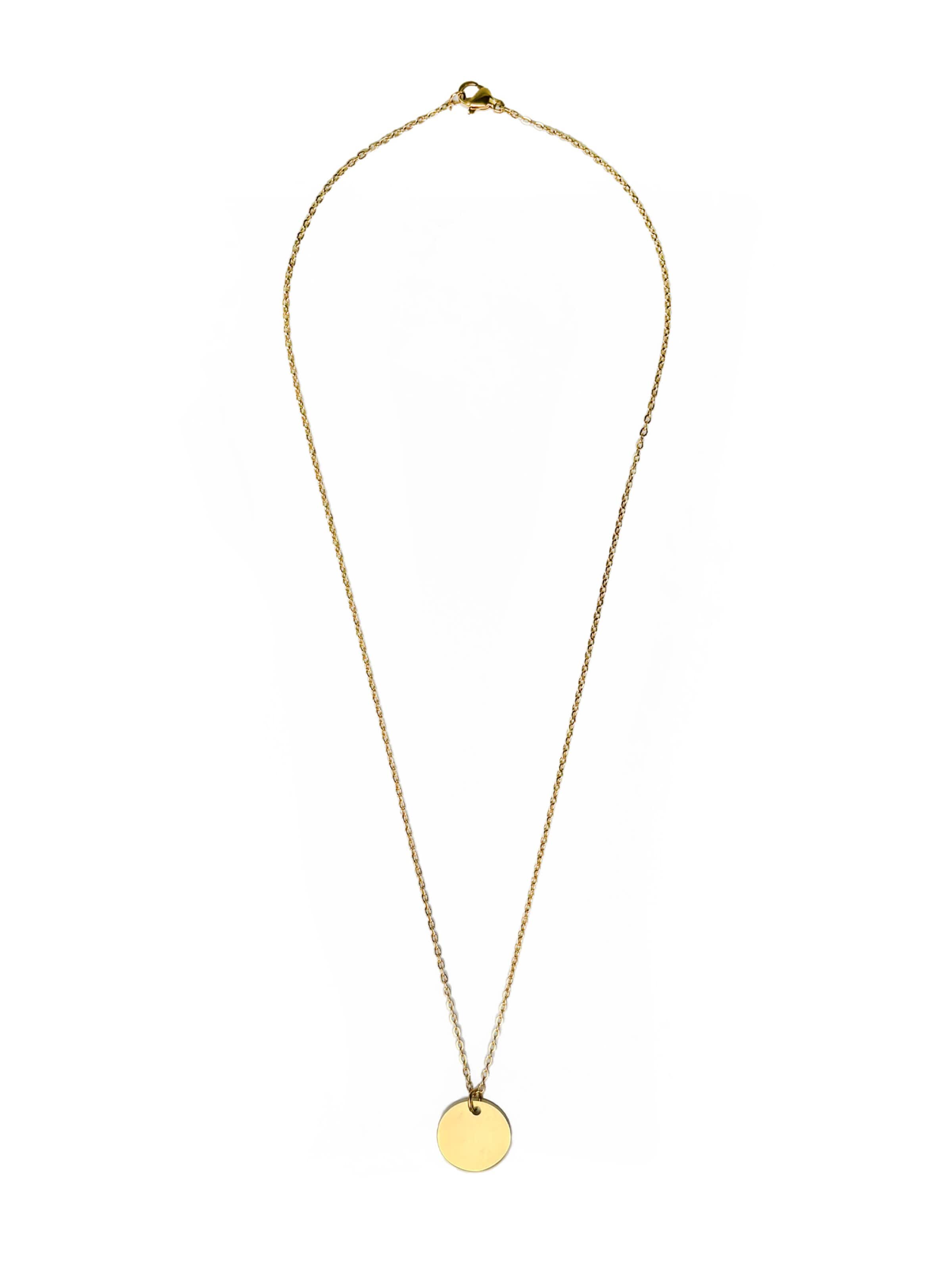 lePelou Necklace 'SERIN' in Gold: front