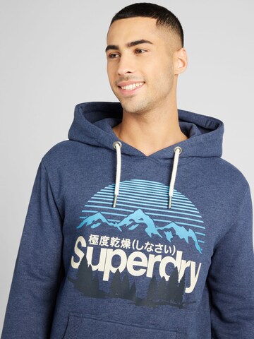 Superdry Sweatshirt 'Great' in Grau