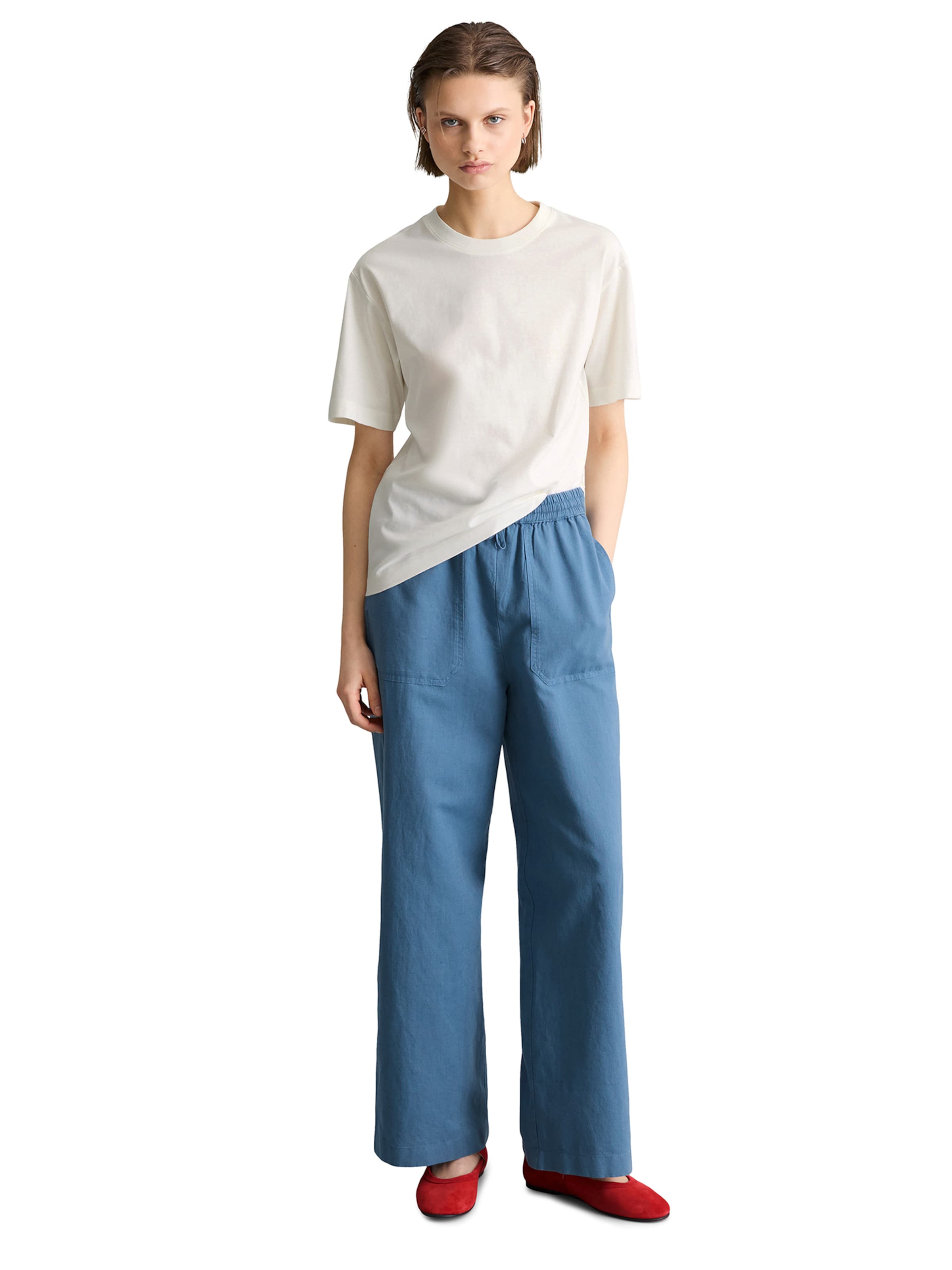 Marc O'Polo DENIM T-shirt i vit