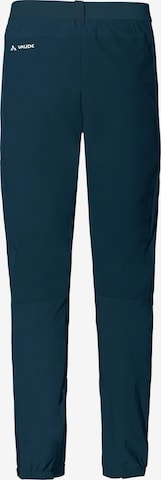 VAUDE Tapered Outdoor Pants 'Scopi III' in Blue
