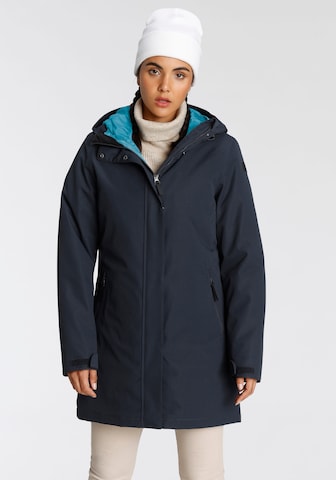 ICEPEAK Raincoat in Blue: front