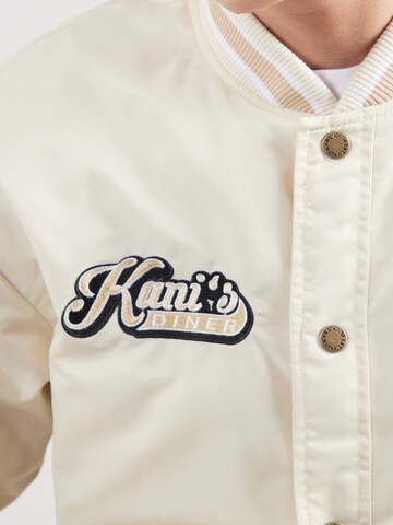 Veste mi-saison 'Diner' Karl Kani en beige